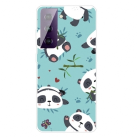 Cover Samsung Galaxy S21 FE Mazzo Di Panda