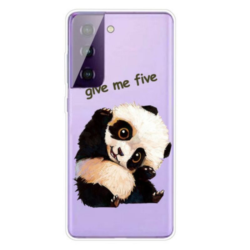 Cover Samsung Galaxy S21 FE Panda Dammi Cinque