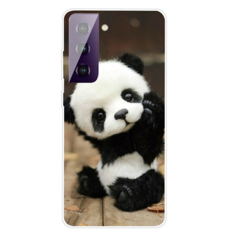 Cover Samsung Galaxy S21 FE Panda Flessibile