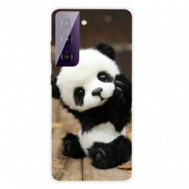 Cover Samsung Galaxy S21 FE Panda Flessibile