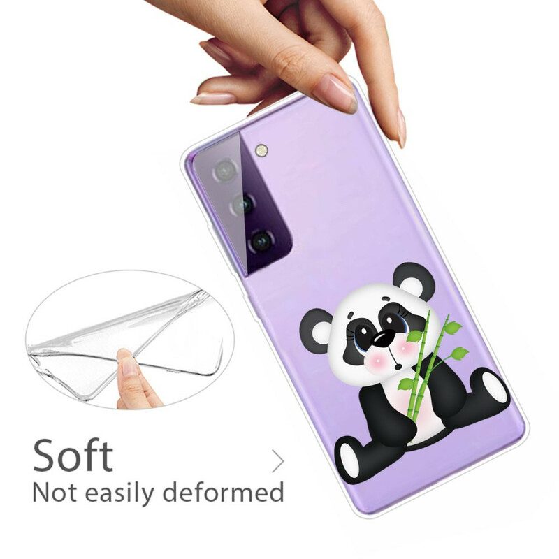 Cover Samsung Galaxy S21 FE Panda Triste