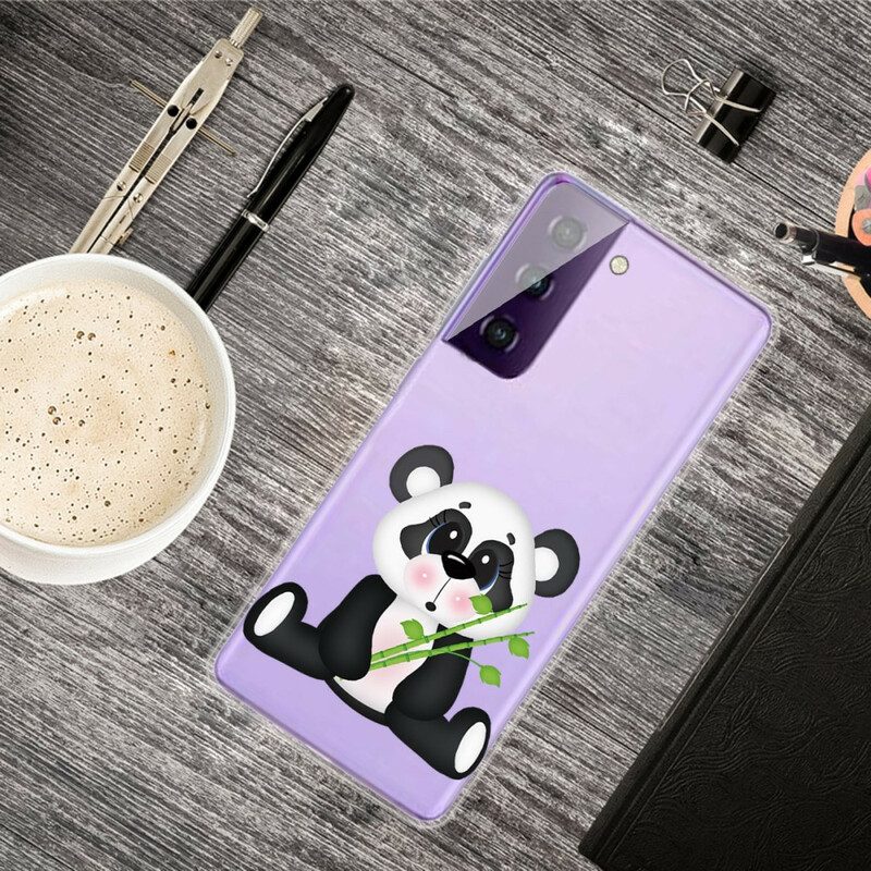 Cover Samsung Galaxy S21 FE Panda Triste