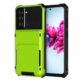 Cover Samsung Galaxy S21 FE Portacarte Stile Flip