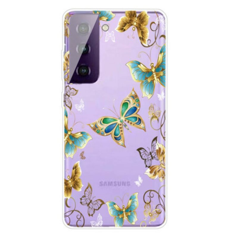 Cover Samsung Galaxy S21 FE Progettare Farfalle