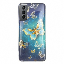 Cover Samsung Galaxy S21 FE Progettare Farfalle