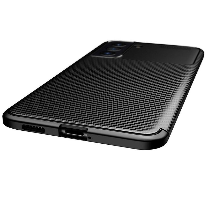 Cover Samsung Galaxy S21 FE Struttura Flessibile In Fibra Di Carbonio