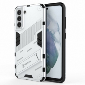 Cover Samsung Galaxy S21 FE Supporto Staccabile A Due Posizioni A Mani Libere