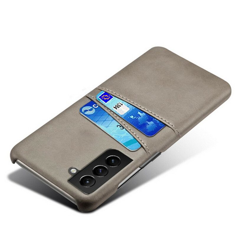 Cover Samsung Galaxy S21 FE Titolare Della Carta Ksq