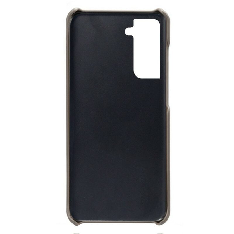 Cover Samsung Galaxy S21 FE Titolare Della Carta Ksq