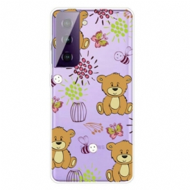 Cover Samsung Galaxy S21 FE Top Con Orsacchiotti