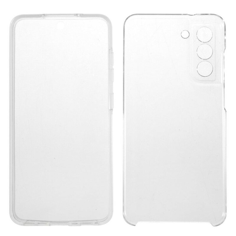 Cover Samsung Galaxy S21 FE Trasparente Fronte Retro