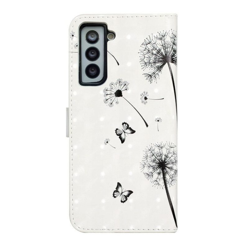 Folio Cover Samsung Galaxy S21 FE Bambino Amore Dente Di Leone