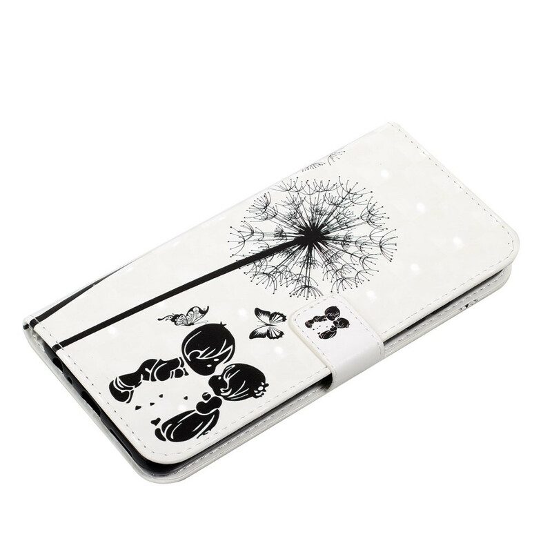 Folio Cover Samsung Galaxy S21 FE Bambino Amore Dente Di Leone