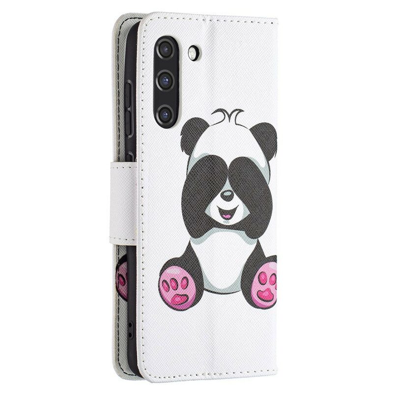 Folio Cover Samsung Galaxy S21 FE Divertimento Panda