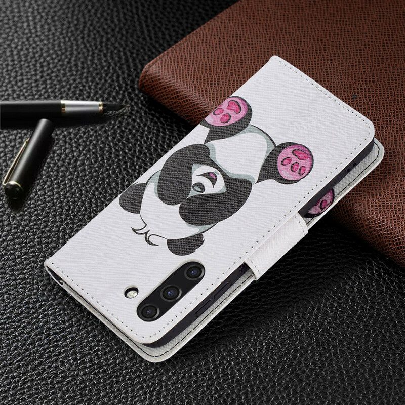 Folio Cover Samsung Galaxy S21 FE Divertimento Panda