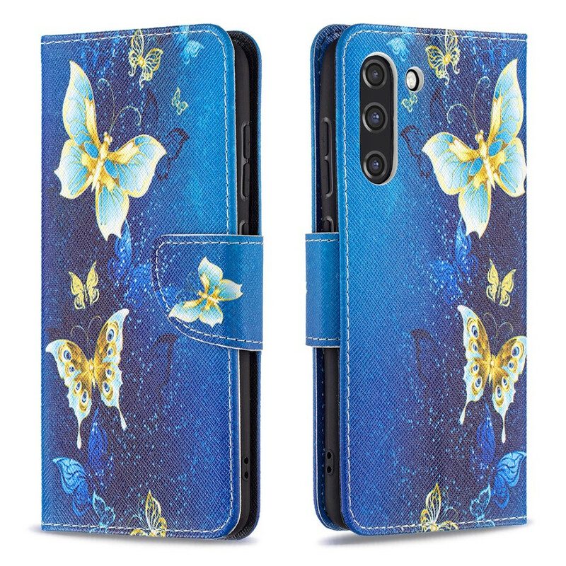 Folio Cover Samsung Galaxy S21 FE Re Farfalle