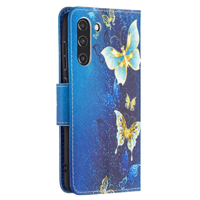 Folio Cover Samsung Galaxy S21 FE Re Farfalle