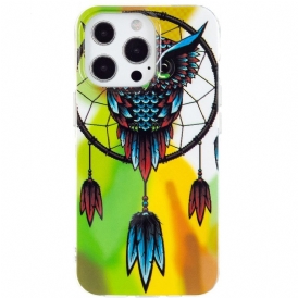 Cover iPhone 15 Pro Max Acchiappasogni Fluorescente