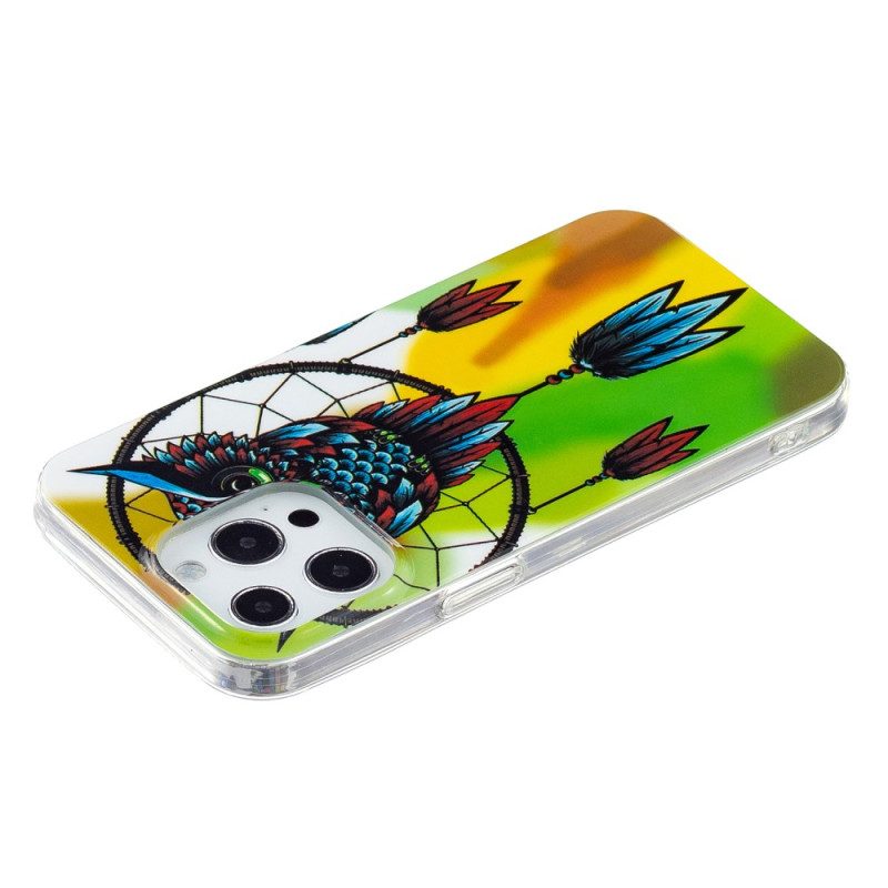 Cover iPhone 15 Pro Max Acchiappasogni Fluorescente