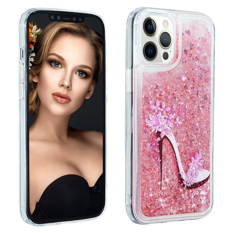 Cover iPhone 15 Pro Max Décolleté Con Paillettes