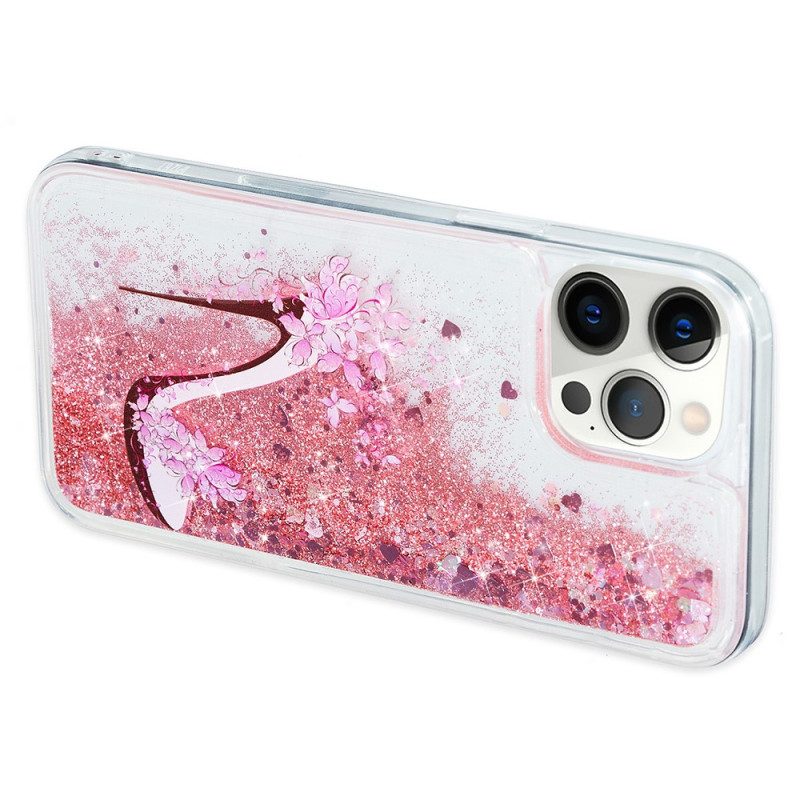 Cover iPhone 15 Pro Max Décolleté Con Paillettes