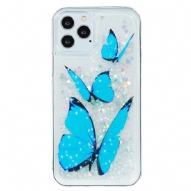 Cover iPhone 15 Pro Max Farfalle Glitterate