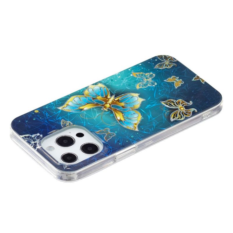 Cover iPhone 15 Pro Max Farfalle Preziose