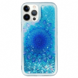 Cover iPhone 15 Pro Max Mandala Glitterato