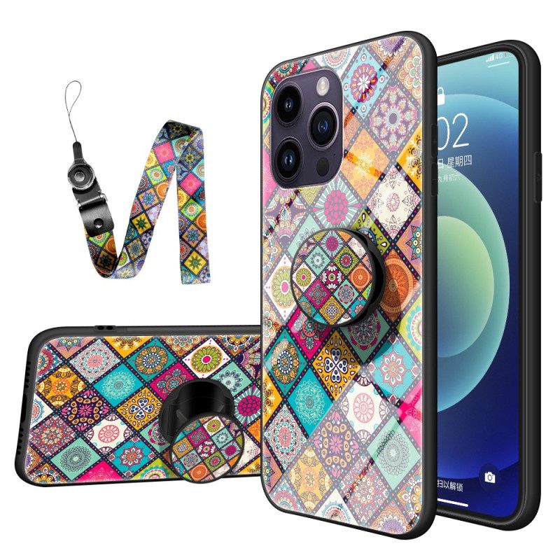 Cover iPhone 15 Pro Max Patchwork