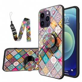 Cover iPhone 15 Pro Max Patchwork