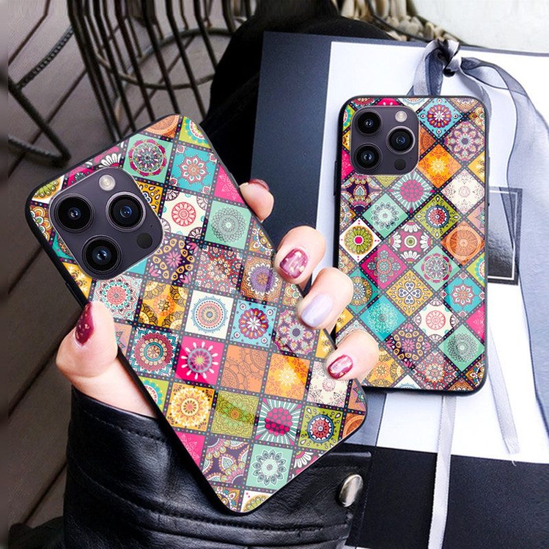 Cover iPhone 15 Pro Max Patchwork