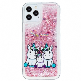 Cover iPhone 15 Pro Max Unicorno Glitterato