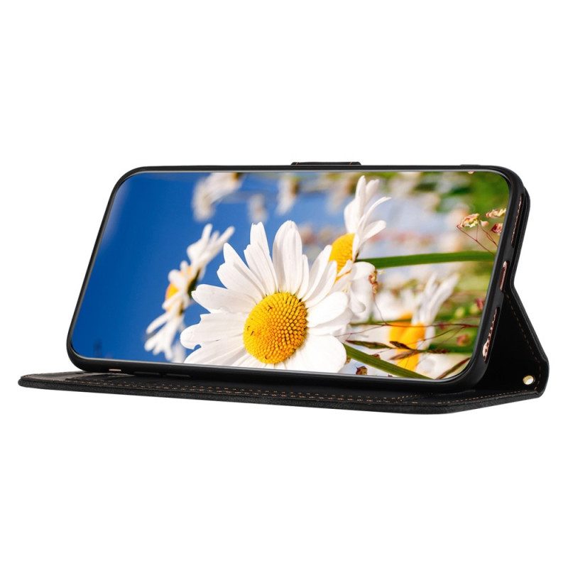 Custodia in pelle iPhone 15 Pro Max Fiori Di Lusso