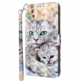 Folio Cover iPhone 15 Pro Max Teneri Gatti Perizoma