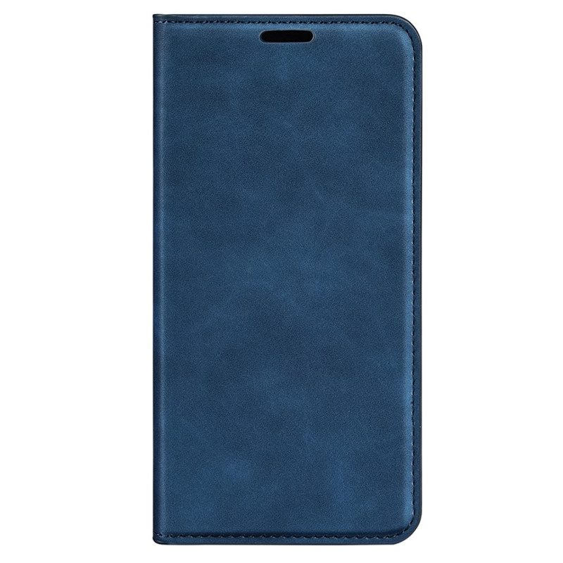 Folio Cover Poco M5 Custodia in pelle Tocco Di Pelle