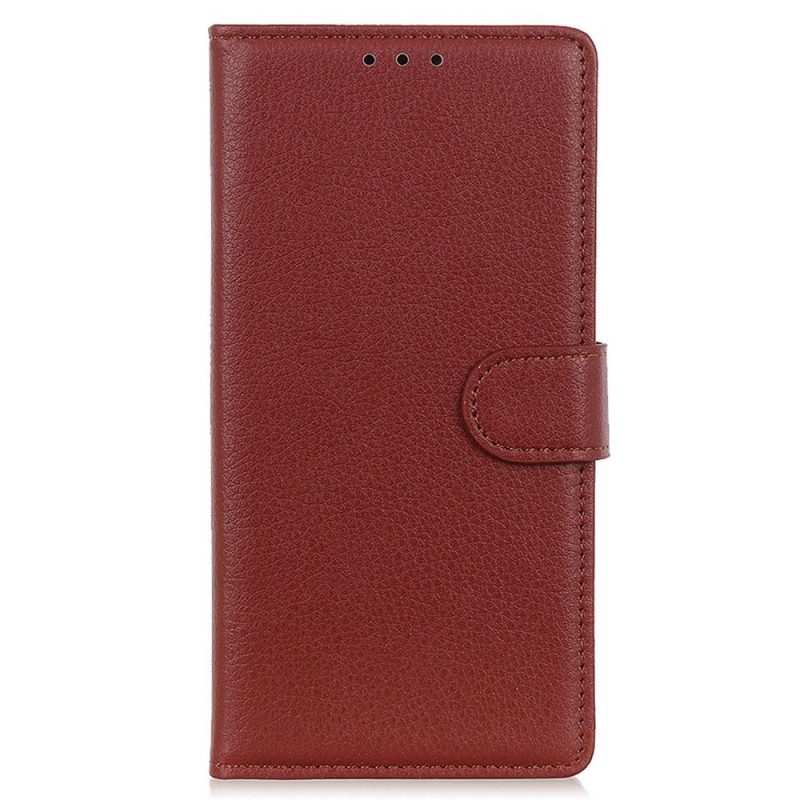 Folio Cover Poco M5 Ecopelle Tradizionale