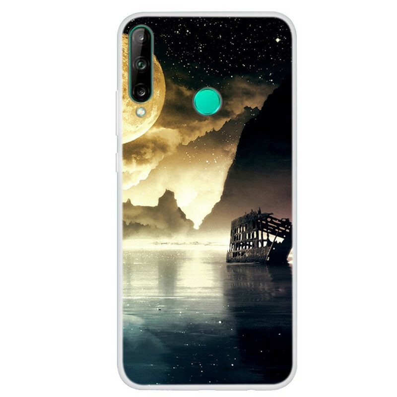 Cover Huawei Y7p Luna Piena