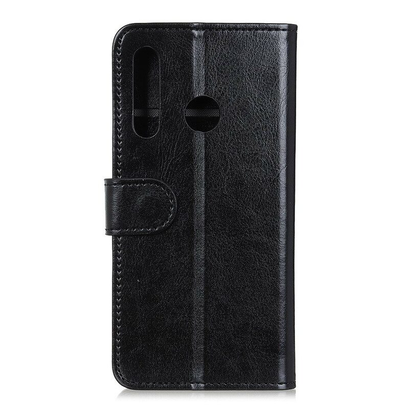 Folio Cover Huawei Y7p Finezza In Ecopelle