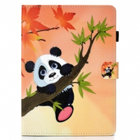 Custodia in pelle iPad Pro 11" (2022) Panda Carino