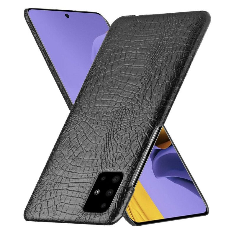 Cover Samsung Galaxy A51 5G Effetto Pelle Di Coccodrillo