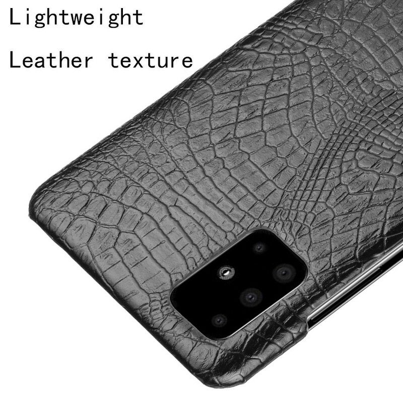 Cover Samsung Galaxy A51 5G Effetto Pelle Di Coccodrillo