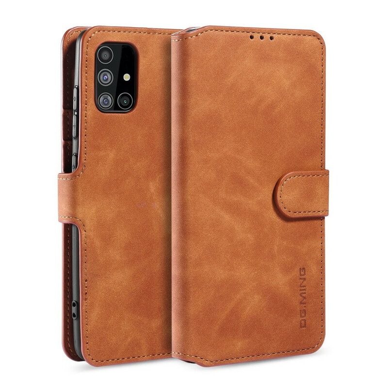 Custodia in pelle Samsung Galaxy A51 5G Dg.ming Retro