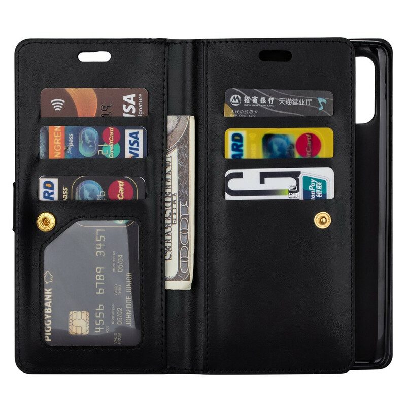 Folio Cover Samsung Galaxy A51 5G Borsa Con Cordino