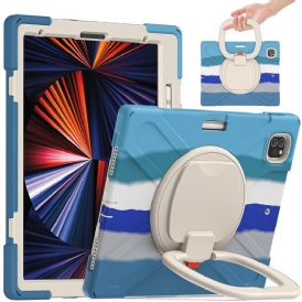 Cover iPad Pro 12.9" (2020) Colore Supporto Anello Rotante Ultra Resistente