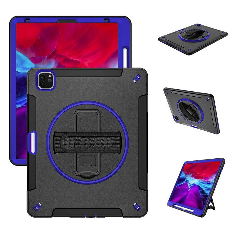 Cover iPad Pro 12.9" (2020) Ibrido Con Tracolla