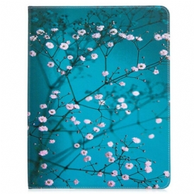 Custodia in pelle iPad Pro 12.9" (2020) Modello Di Stampa Dell'albero Di Sakura