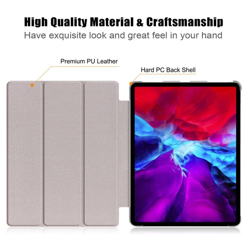 Custodia iPad Pro 12.9" (2020) Non Toccare Cancella Indietro