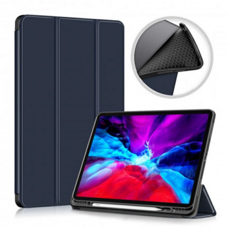 Custodia iPad Pro 12.9" (2020) Porta Stilo A Tre Ante