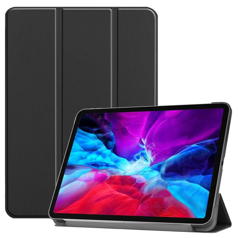 Custodia iPad Pro 12.9" (2020) Portamatite Pieghevole Per Caricabatterie