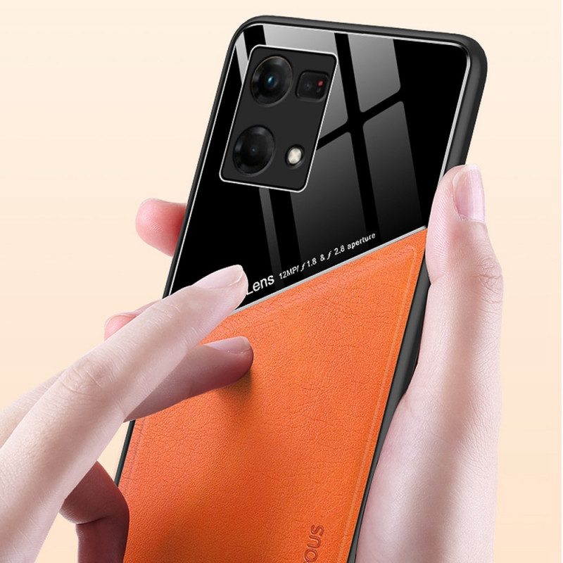 Cover Oppo Reno 7 Ecopelle Premium